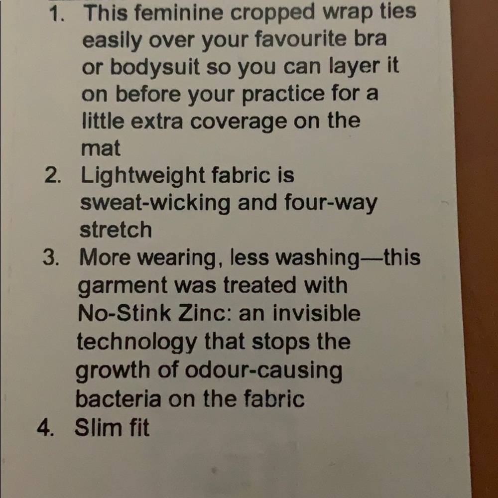 Lululemon Crop Top - Picture 4 of 4
